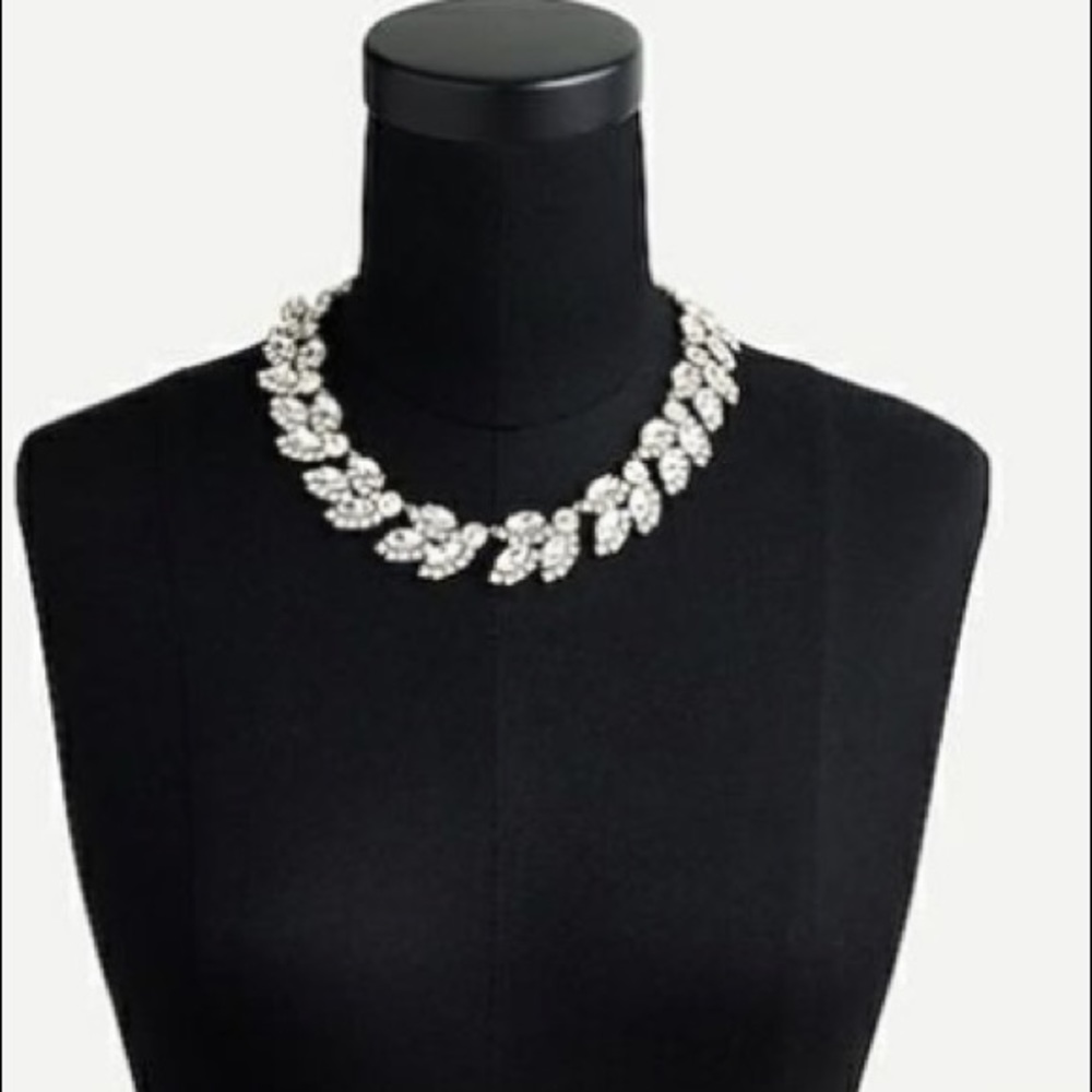 NWT J. Crew Crystal statement necklace - Picture 3 of 17